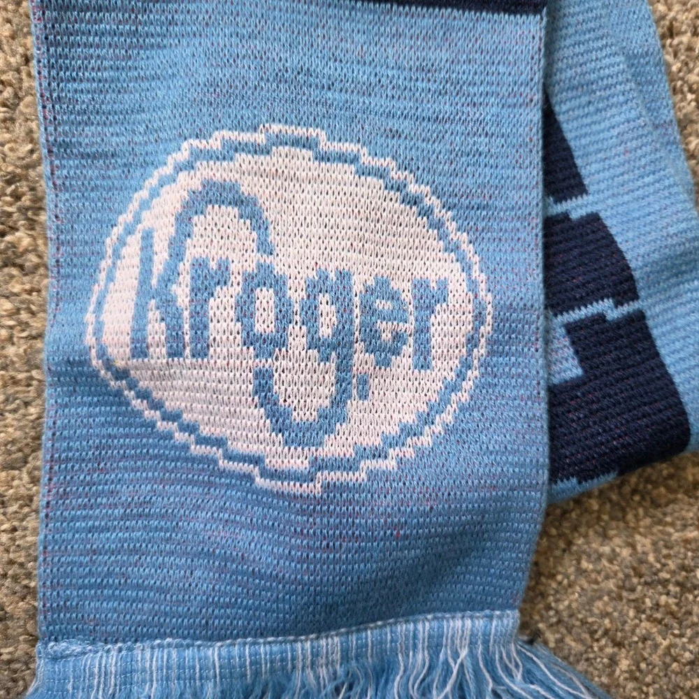 Tennessee Titans Scarf Titan Up Coca-Cola Kroger Blue Knit NFL Football MainGate